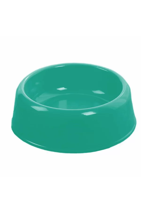 Markapet Kedi Köpek Plastik Mama Ve Su Kabı 20 cm - 200 ml Turkuaz