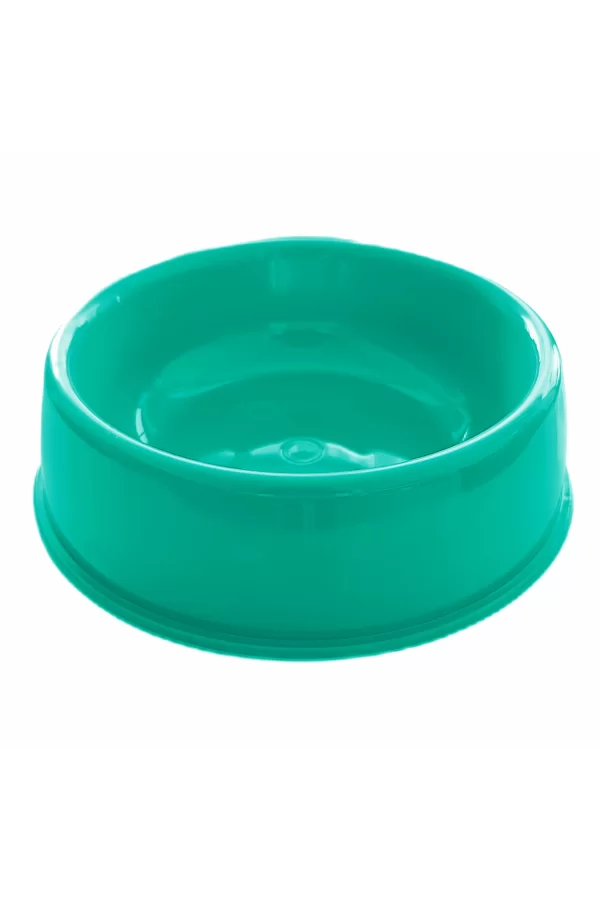 Markapet Kedi Köpek Plastik Mama Ve Su Kabı 20 cm - 200 ml Turkuaz