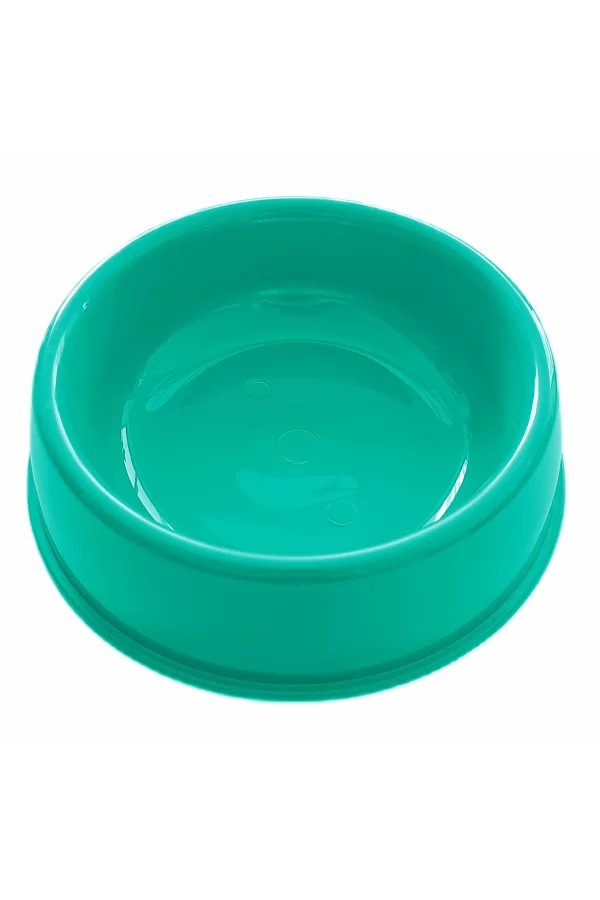 Markapet Kedi Köpek Plastik Mama Ve Su Kabı 20 cm - 200 ml Turkuaz