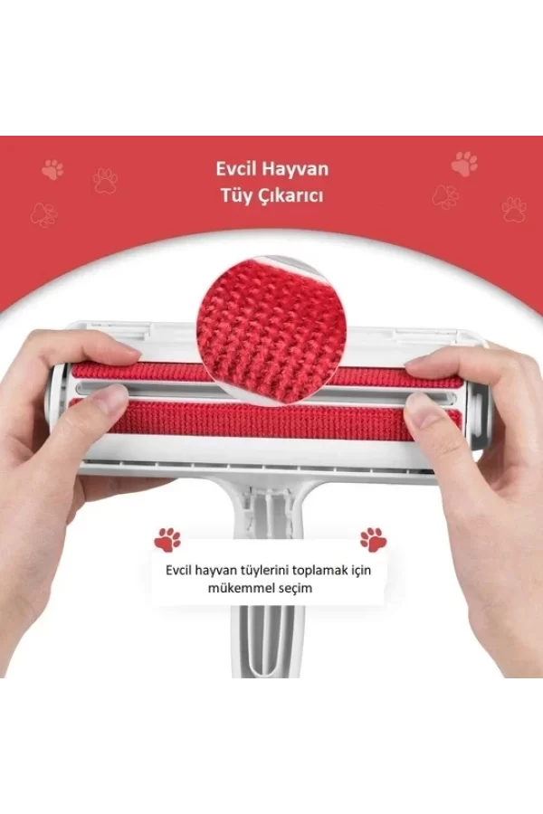 Markapet Kedi Köpek Tüy Toplayıcı Hazneli Gırgır 7-12-20 cm