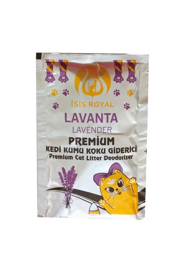 Markapet Kedi Kumu Koku Giderici 25 gr Lavanta Kokulu