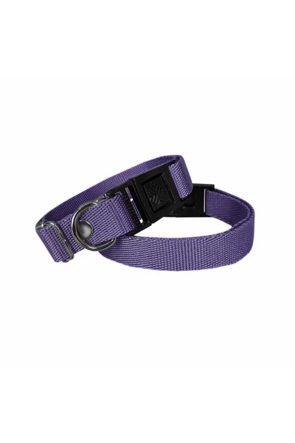 Markapet Köpek Tasması Dokuma 2 cm - Min: 30 cm - Max: 50 cm Mor
