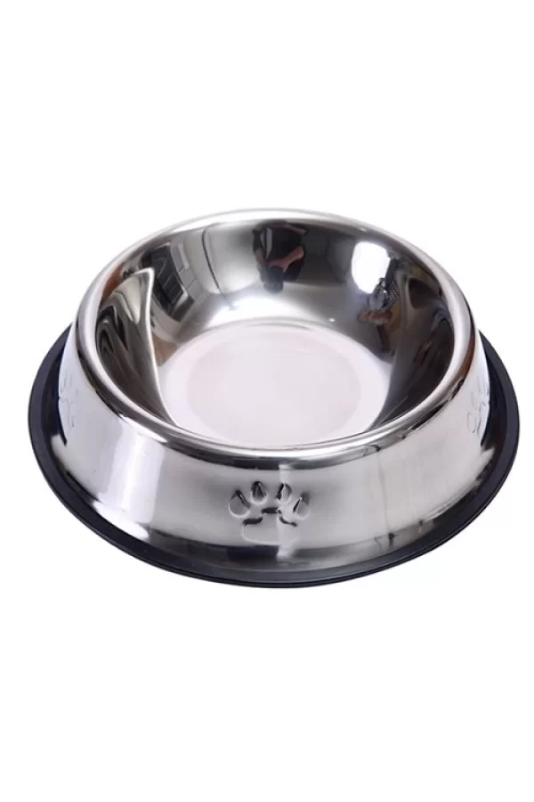 Markapet Pati Desenli Çelik Mama ve Su Kabı 8 Oz 250 ml 15 cm