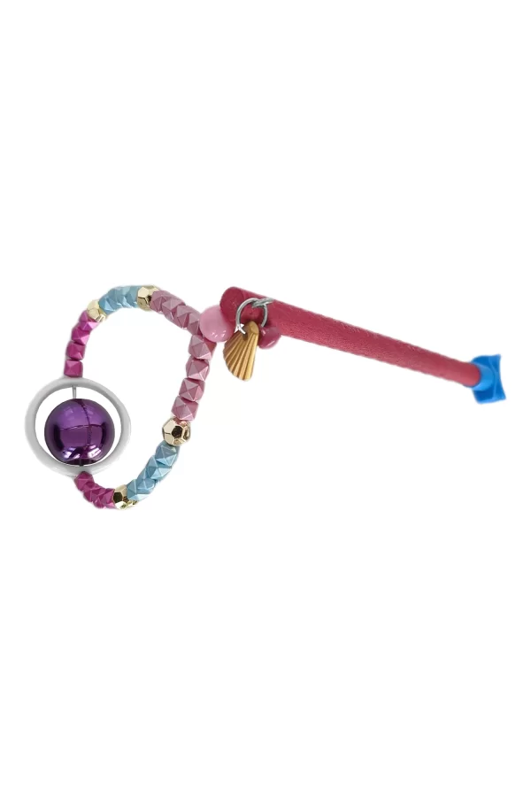Markapet Tünekli Döner Toplu Kuş Oyuncağı 10 cm-16 cm Bordo