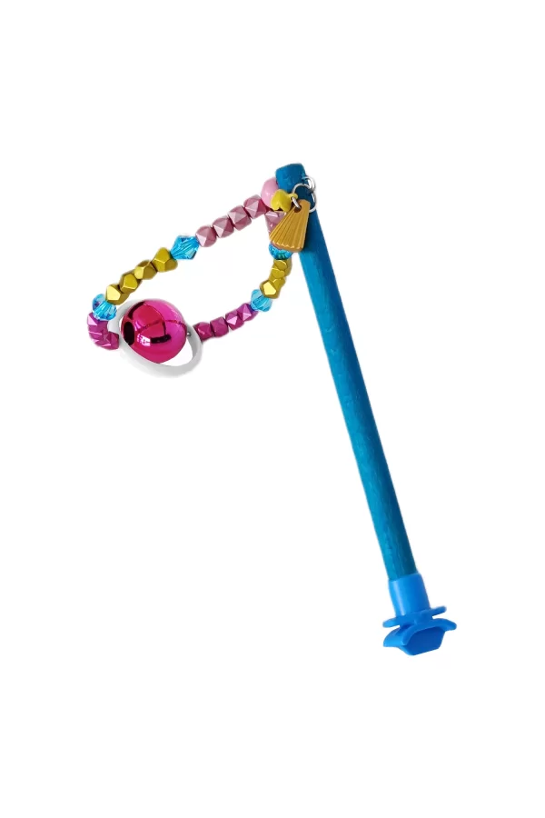 Markapet Tünekli Döner Toplu Kuş Oyuncağı 10 cm-16 cm Mavi