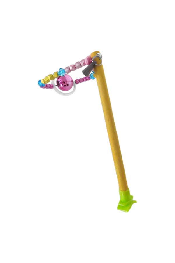 Markapet Tünekli Döner Toplu Kuş Oyuncağı 10 cm-16 cm Sarı