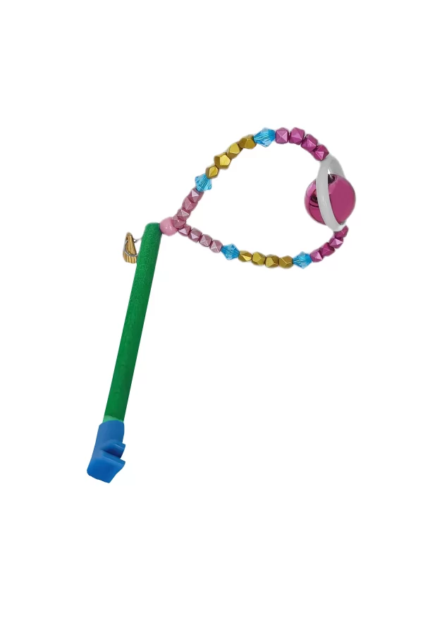Markapet Tünekli Döner Toplu Kuş Oyuncağı 10 cm-16 cm Yeşil