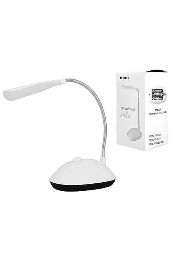 Masa Lambası Spiral Led  Kitap Okuma Işığı Pilli Model Led Lamba