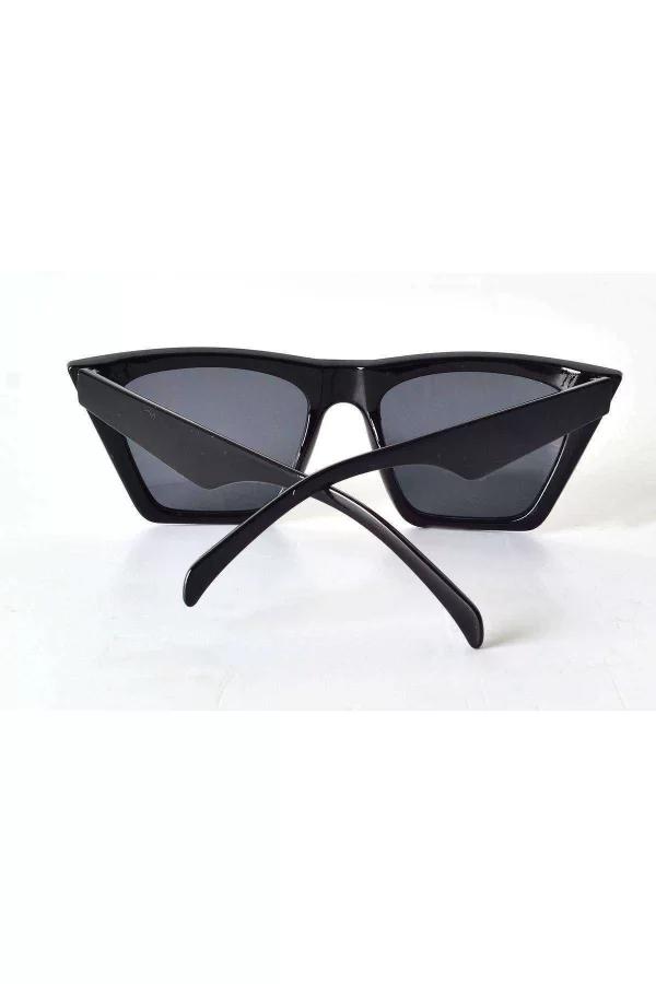 Mat Siyah Çerçeveli Unisex Güneş Gözlüğü - Moda Gözlük