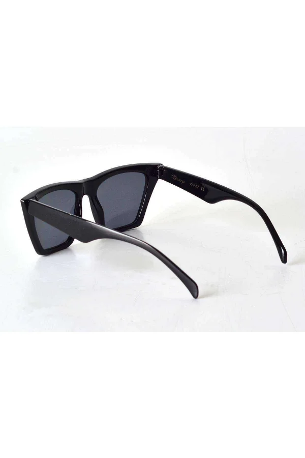 Mat Siyah Çerçeveli Unisex Güneş Gözlüğü - Moda Gözlük