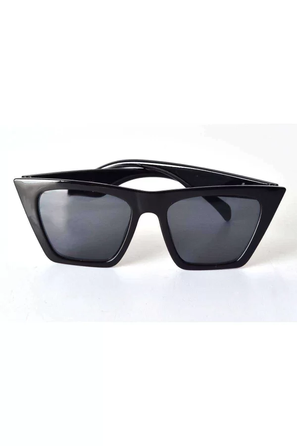 Mat Siyah Çerçeveli Unisex Güneş Gözlüğü - Moda Gözlük