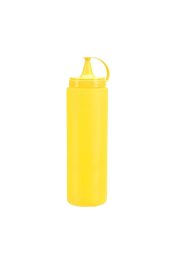 Mayonez Sos Şişesi - 1000ml Dev Boy Sarı 3 Adet