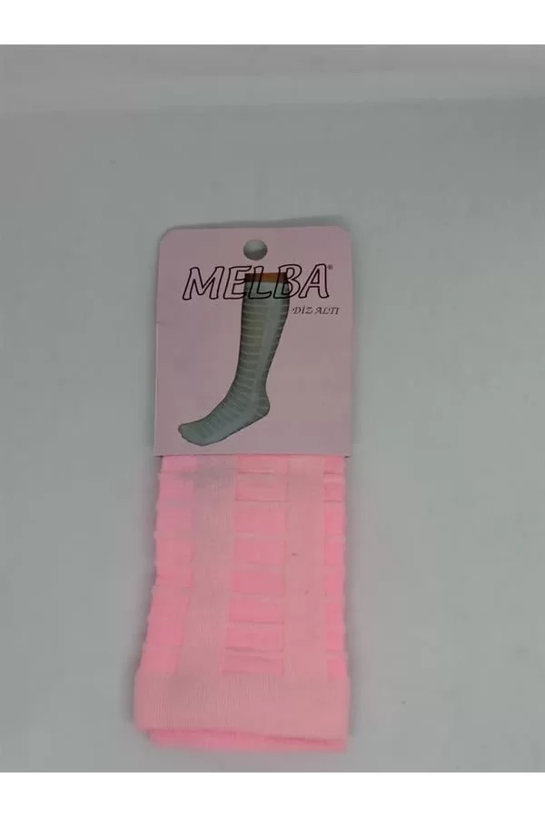 Melba Kareli Polymid Soket Çorap