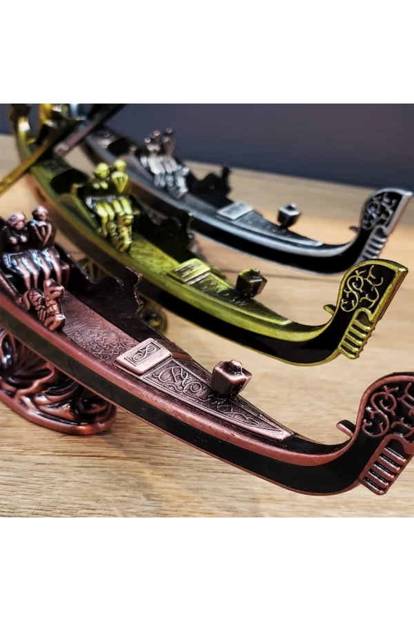 Metal Dekoratif Venedik Kayık