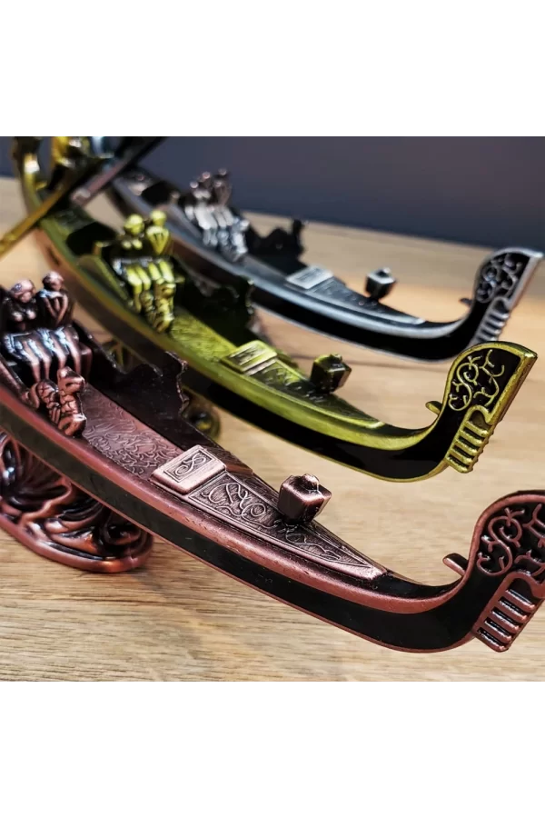 Metal Dekoratif Venedik Kayık