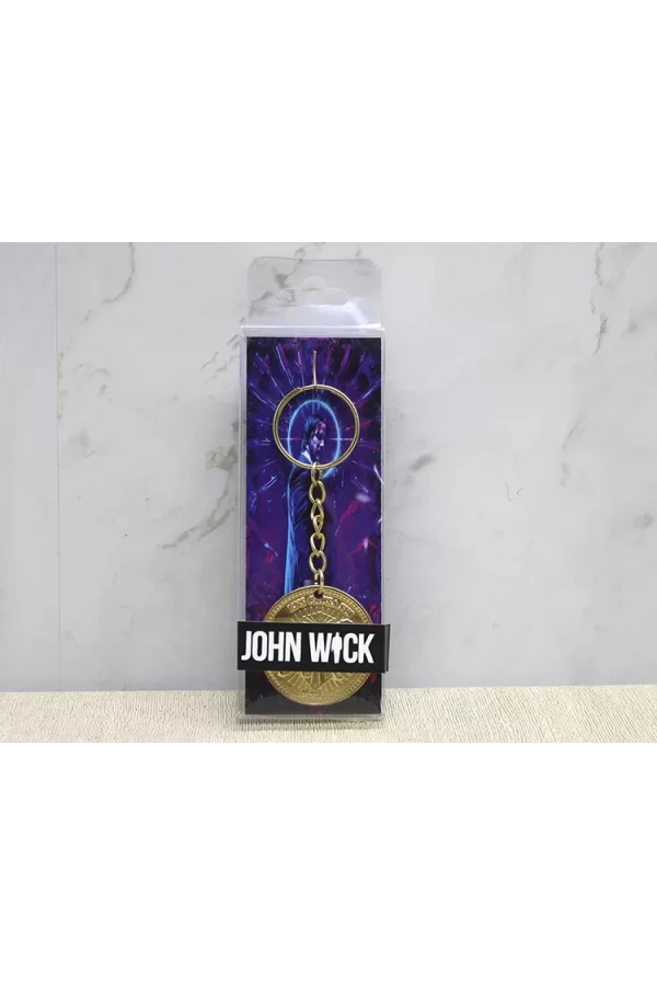 Metal John Wick Anahtarlık