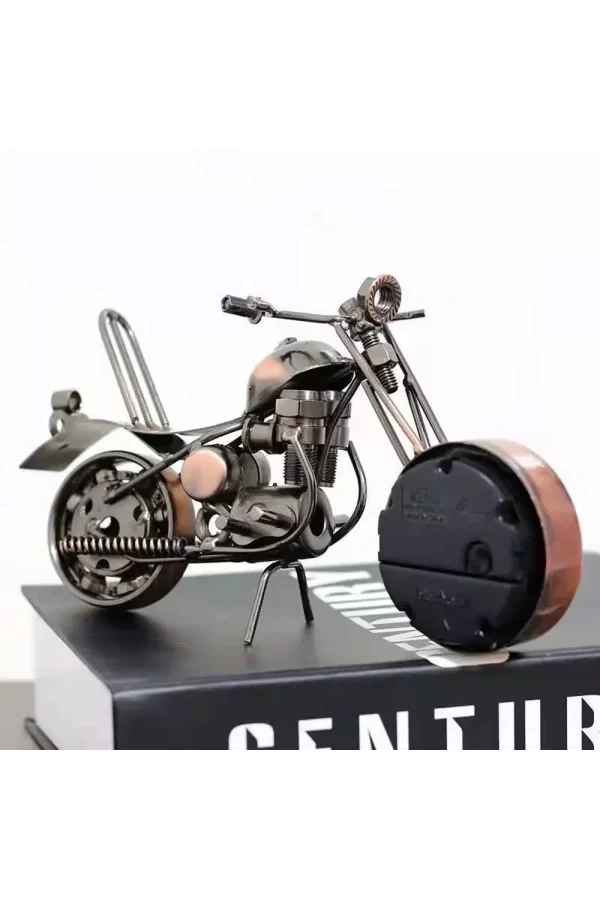 Metal Motosiklet Saat