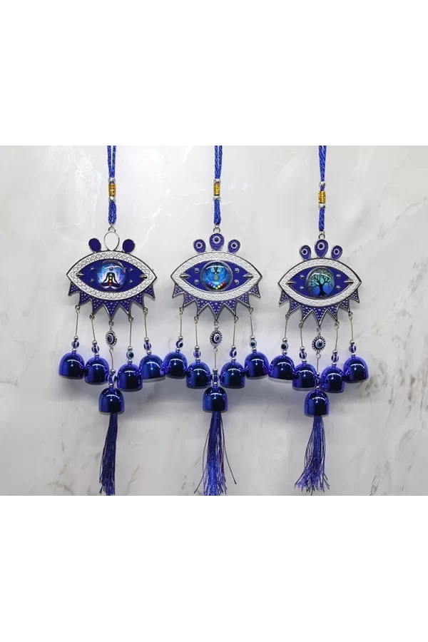 Metal Nazar Boncuğu Çan Alk3494