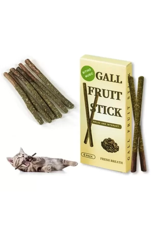Meyve Aromalı Matatabi Kedi Çubuğu 6 lı paket