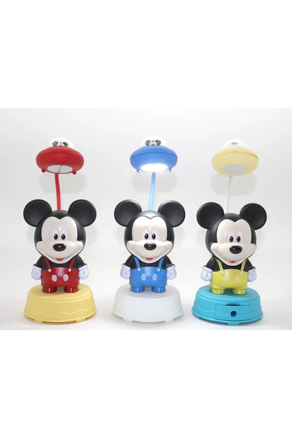 Mickey Mouse Masa Üstü Lamba Şarjlı Usb Alk2714