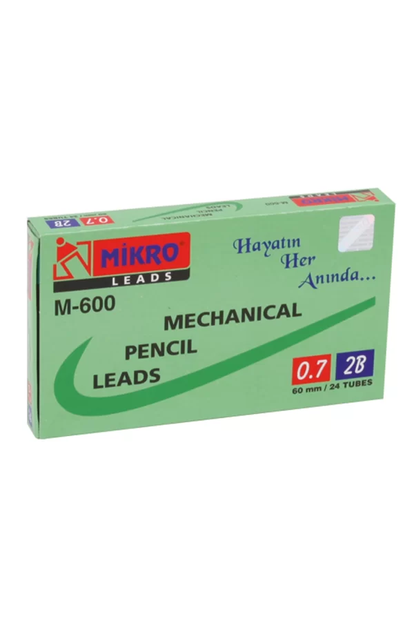 Mikro M-600 60Mm. Kurşun Kalem Ucu 0.7 Mm. 48li