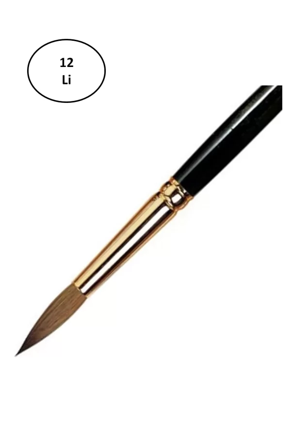 Mikro MF-1045 Suluboya Fırçası No:5 12li