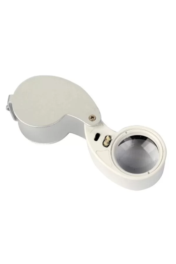 Mini 40x25mm Takı Büyüteç, Cep Büyüteç, Teftiş, Elmas Pullar, Madeni Kontrol Lup Mg21011