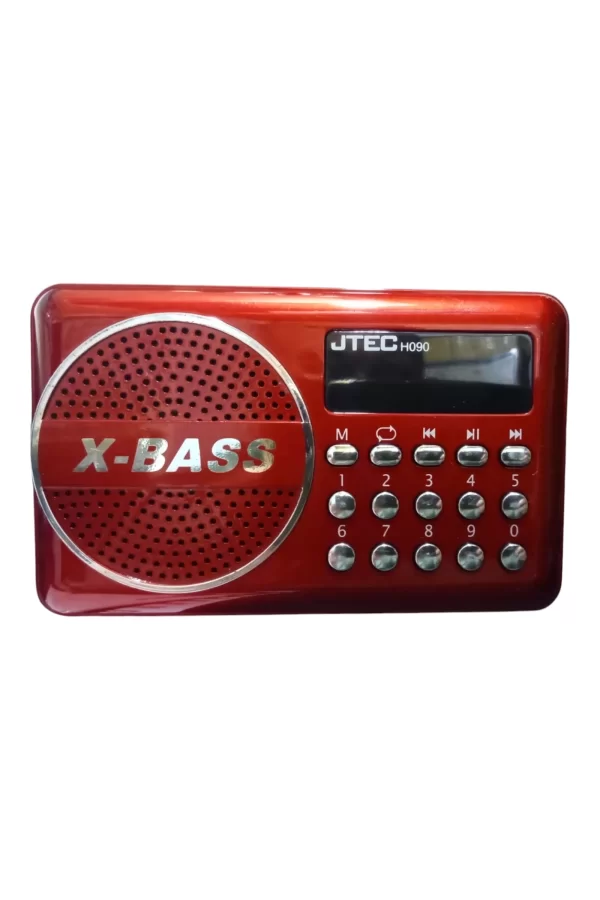 Mini Cep Fm Radyo Dijital Göstergeli  Jtec Şarjlı
