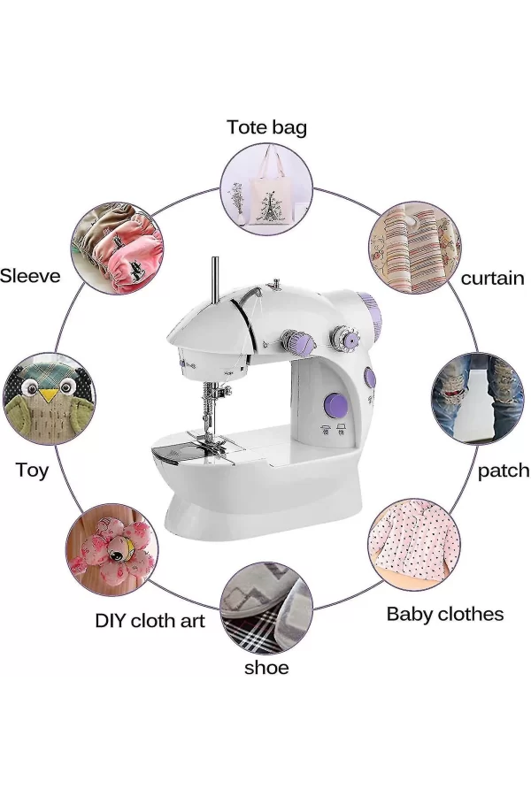 Mini Ev Dikiş Makinesi Pedallı Sewing Machine