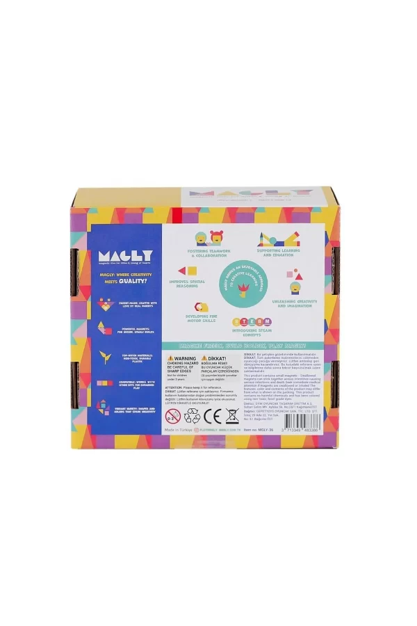 Mlg-36 Manyetik Blok 36 Parça -gepettoys
