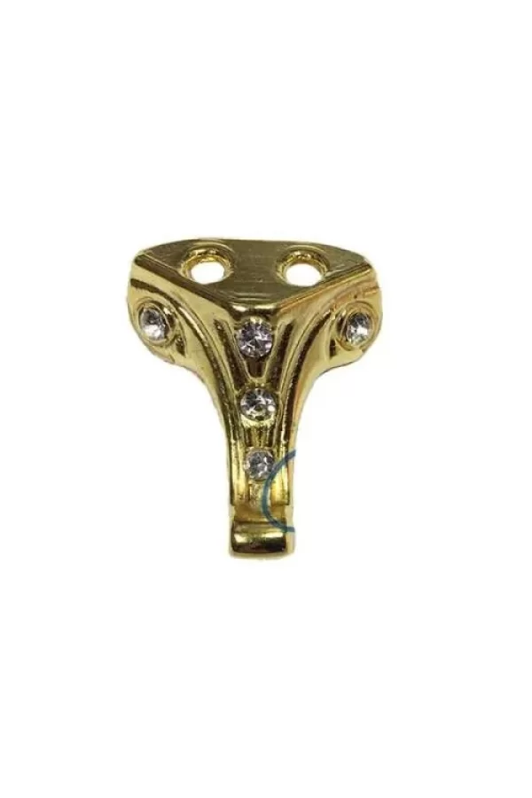 Moda Taşlı Ahşap, Mdf, Sunta Sandık Ayağı, Kutu Ayak 2,5 Cm - Sarı