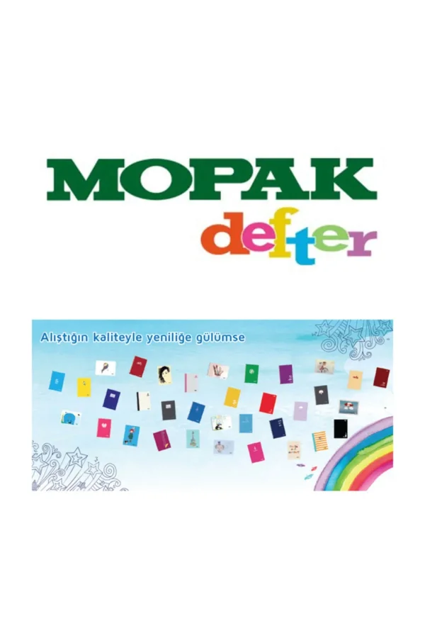 Mopak 40/1 Pp Kapak Lise Defteri 12li