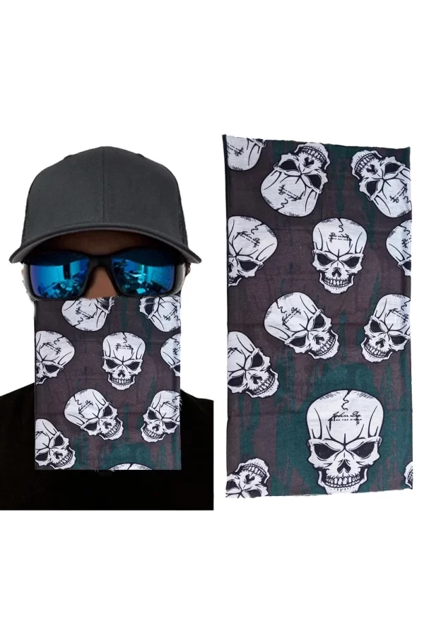 Motorcu Boyunluk Baf Buff Bandana 25x48 Cm Model 4