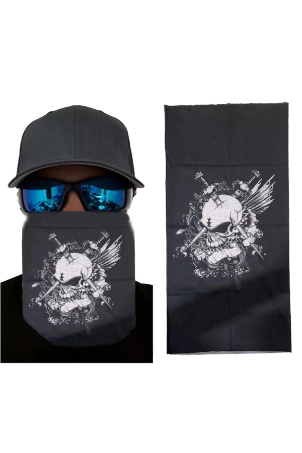 Motorcu Boyunluk Baf Buff Bandana 25x48 Cm Model 6