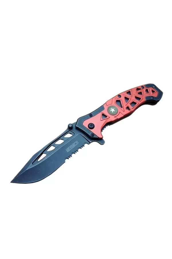 Mx50 Testereli Outdoor Çakı 21 Cm - Otomatik, Kemerlikli