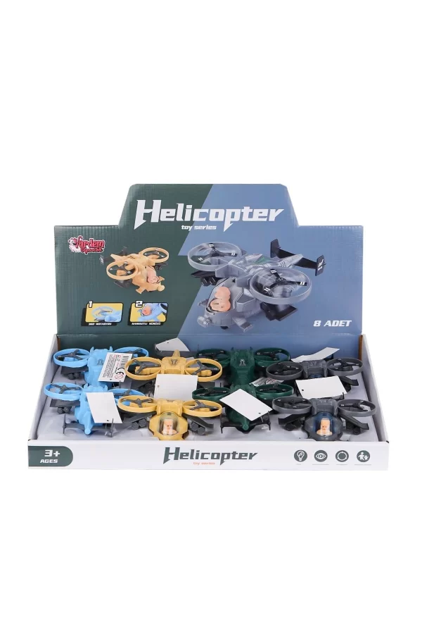 Mxt-3616 Sürtmeli Askeri Helikopter -vardem Oyuncak