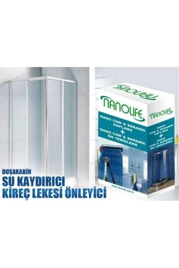 Nanoteknolojik Duşakabin Su Kaydırıcı 2 Yıl Etkili