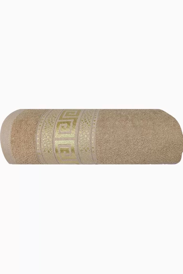 Nayra &#37;100 Pamuklu Banyo Havlusu 70x140 Cm Bej