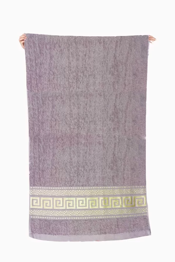 Nayra &#37;100 Pamuklu Banyo Havlusu 70x140 Cm Mor