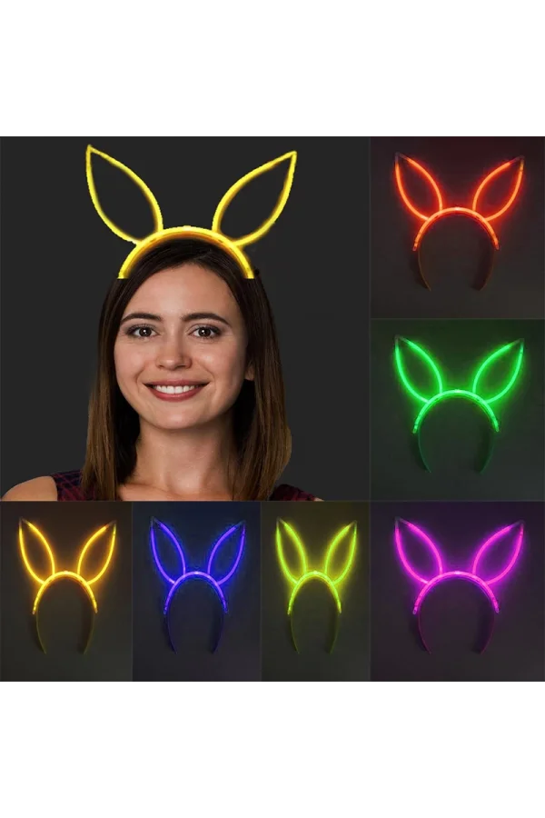 Neon Fosforlu Taç 6 Adet