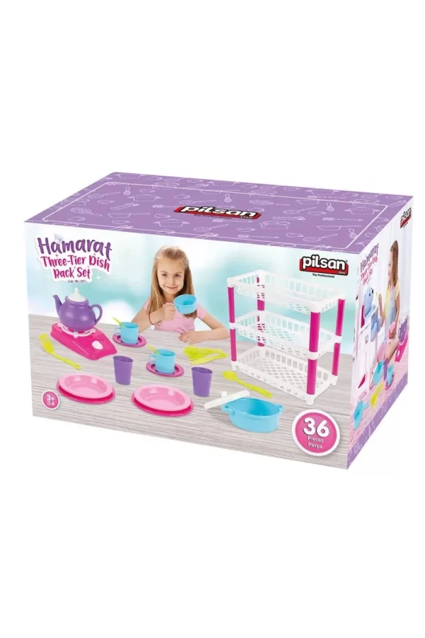 Nessiworld  03 337 Pilsan 3 Katlı Hamarat  Mutfak Seti