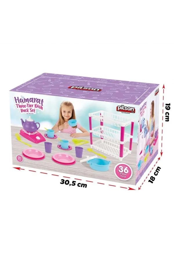 Nessiworld  03 337 Pilsan 3 Katlı Hamarat  Mutfak Seti