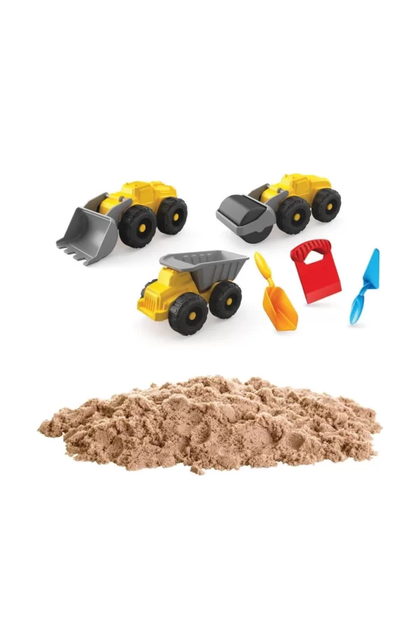Nessiworld  03727 İş Makineleri Kum Seti 750 gr -Dede