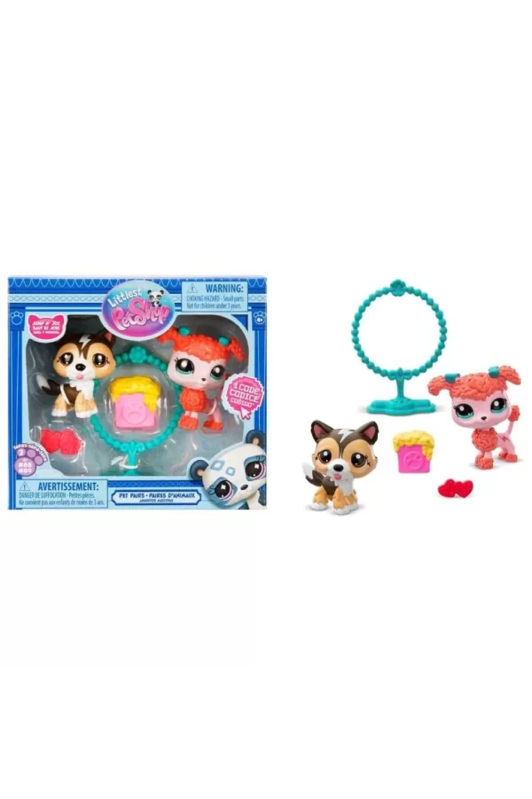 Nessiworld  0620 Littlest Pet Shop Minişler 2’li Figür Seti S2