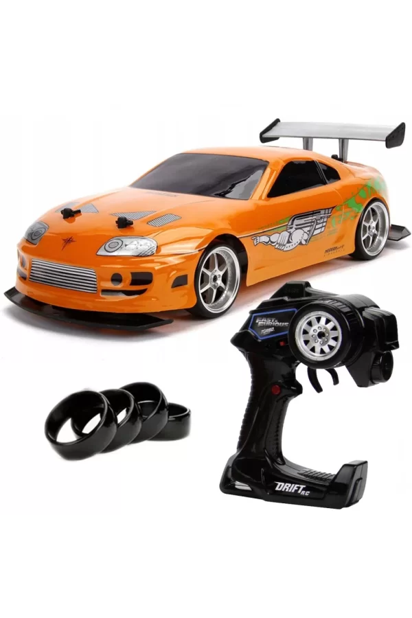 Nessiworld  1:10 Fast & Furious 1995 Kumandalı Brians Toyota Supra Drift Turbo Araba