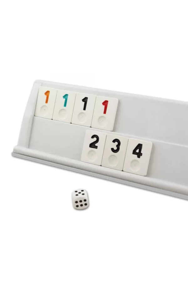Nessiworld 1010211 Platin Plastik Okey Takımı -Starokey
