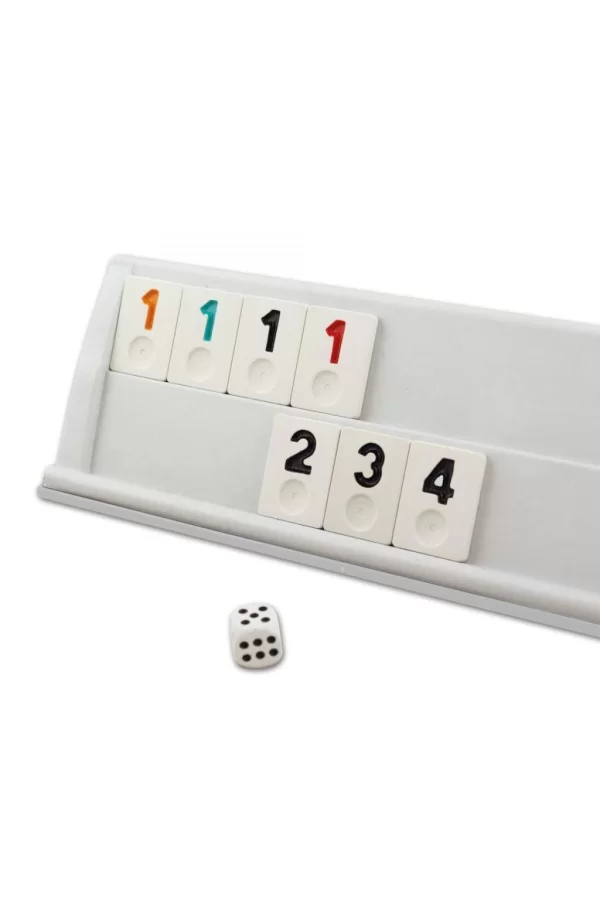 Nessiworld 1010211 Platin Plastik Okey Takımı -Starokey