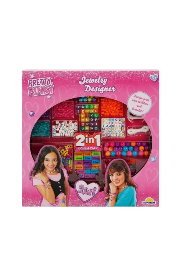 Nessiworld  1011036  Harfli Boncuk Hobi Seti 2IN1 -Sunman