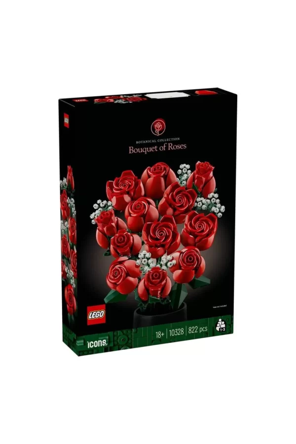 Nessiworld  10328 LEGO® icons Botanical Collection - Gül Buketi 822 parça +18 yaş