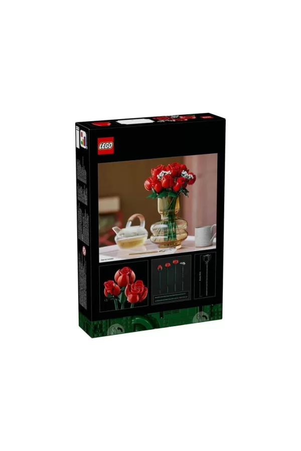 Nessiworld  10328 LEGO® icons Botanical Collection - Gül Buketi 822 parça +18 yaş